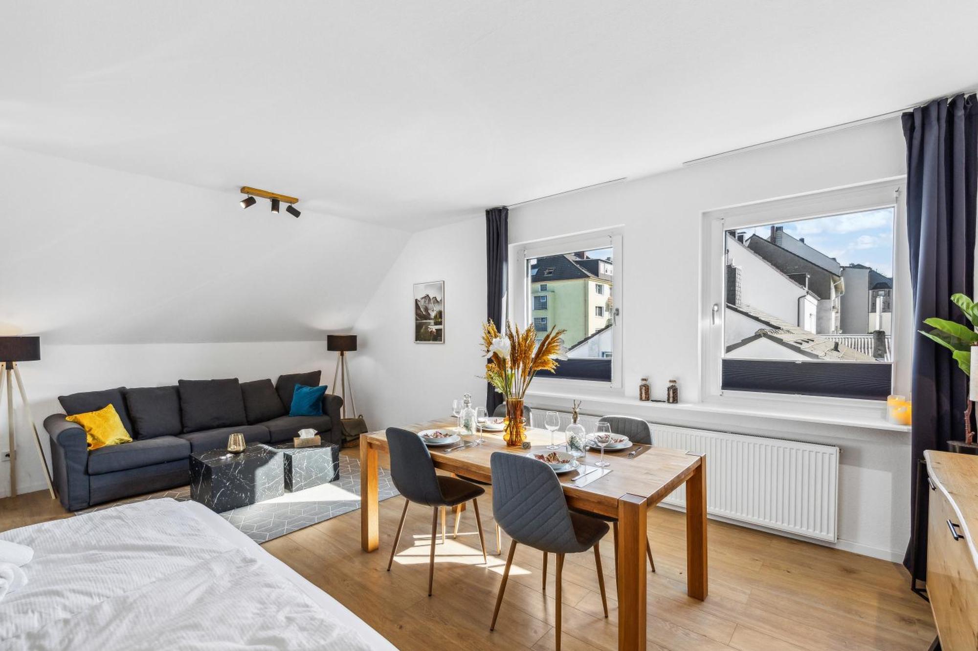 Citychalet- 73M2-Boxspringbett-Neu Renoviert-Kueche-Sehr Ruhig Бохум Екстериор снимка